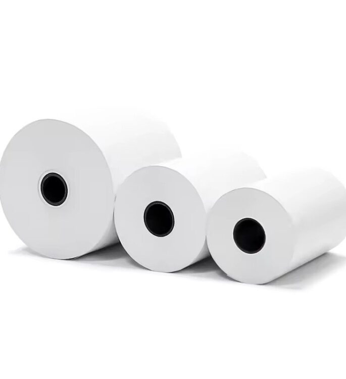 Rouleau papier thermique 80X40mm