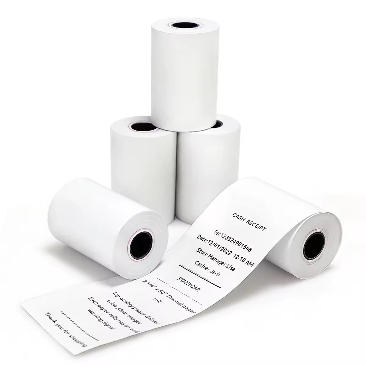 rouleau papier thermique 58X40mm